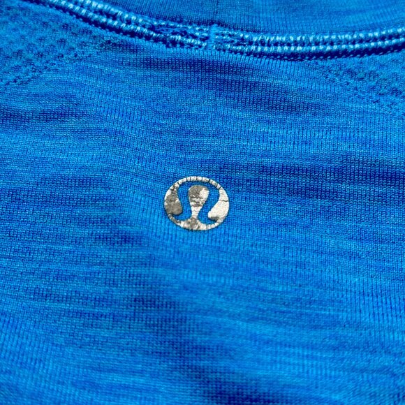 Lululemon Men's Metal Vent Tech Short Sleeve Shirt - Poseidon Blue - Picture 6 of 8
